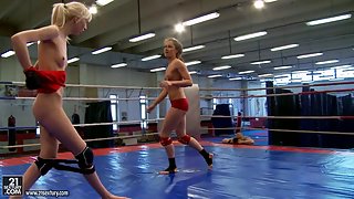 Nude Fight Club presents Ashley vs Alexa Wild