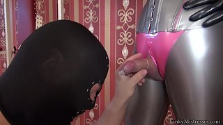 Fun with the Rubberdoll and the Bisexual Slave
